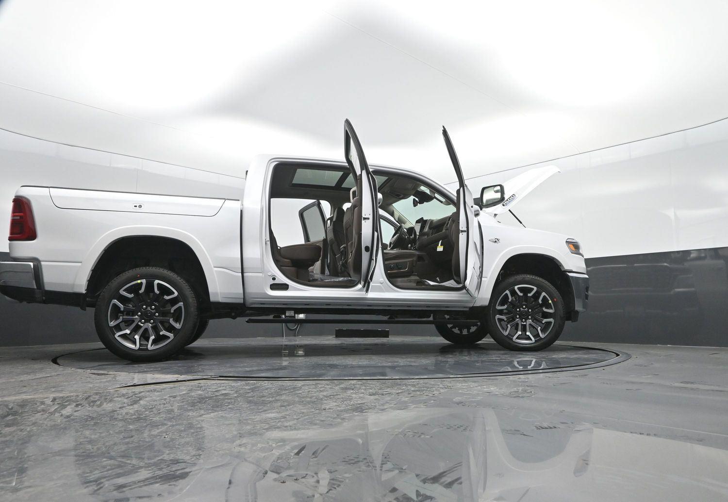 New 2026 Ivory White Tri-Coat Pearlcoat Ram Longhorn image 56