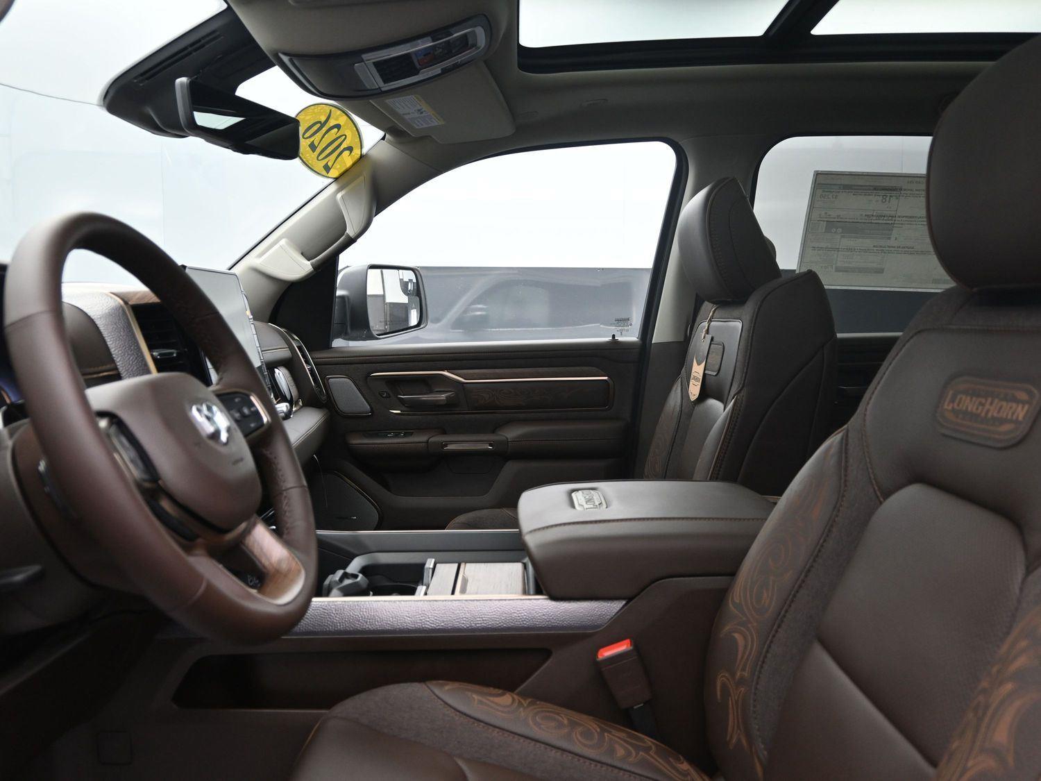 New 2026 Ivory White Tri-Coat Pearlcoat Ram Longhorn image 24