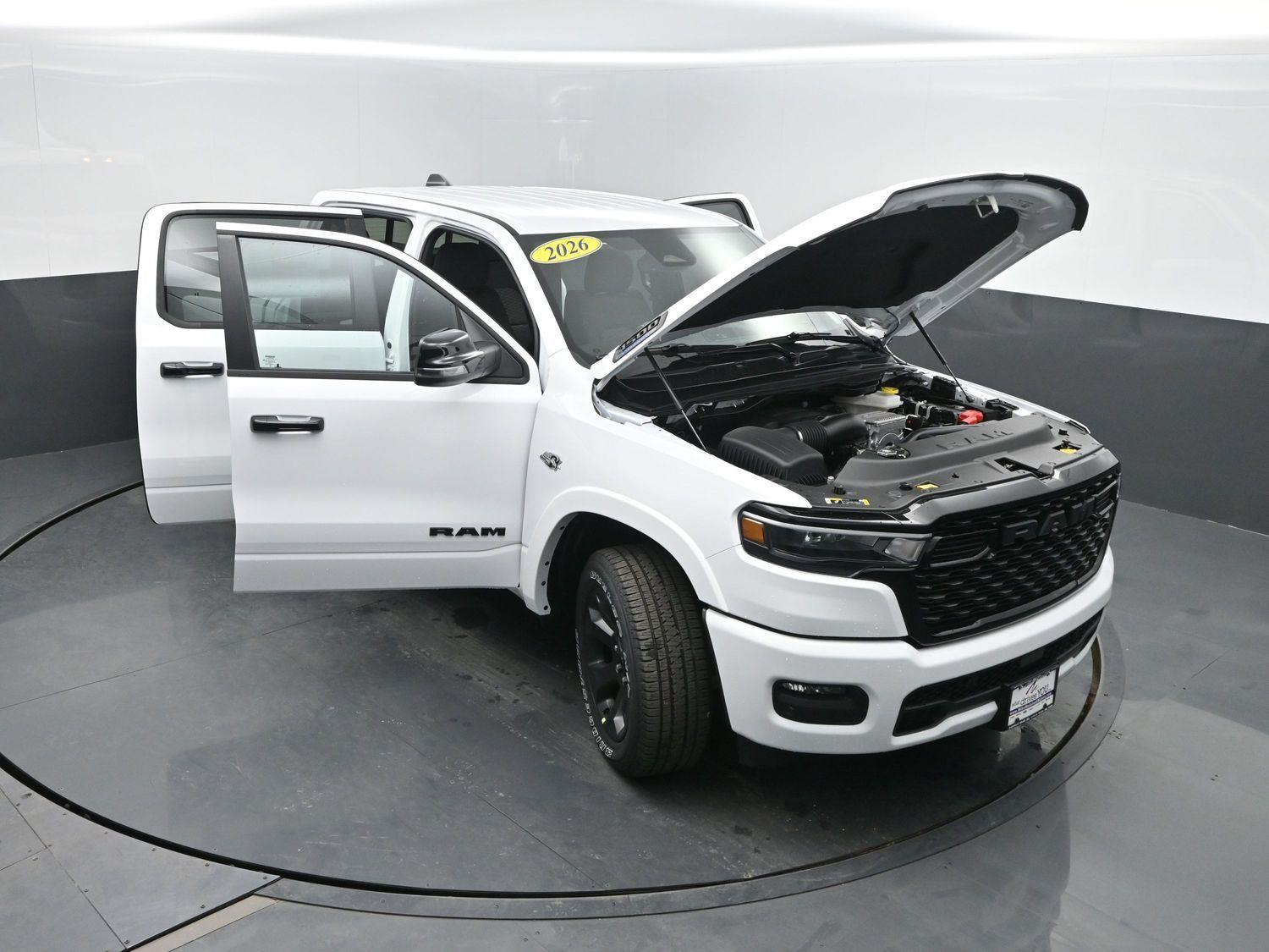 New 2026 Bright White Clearcoat Ram Big Horn image 48