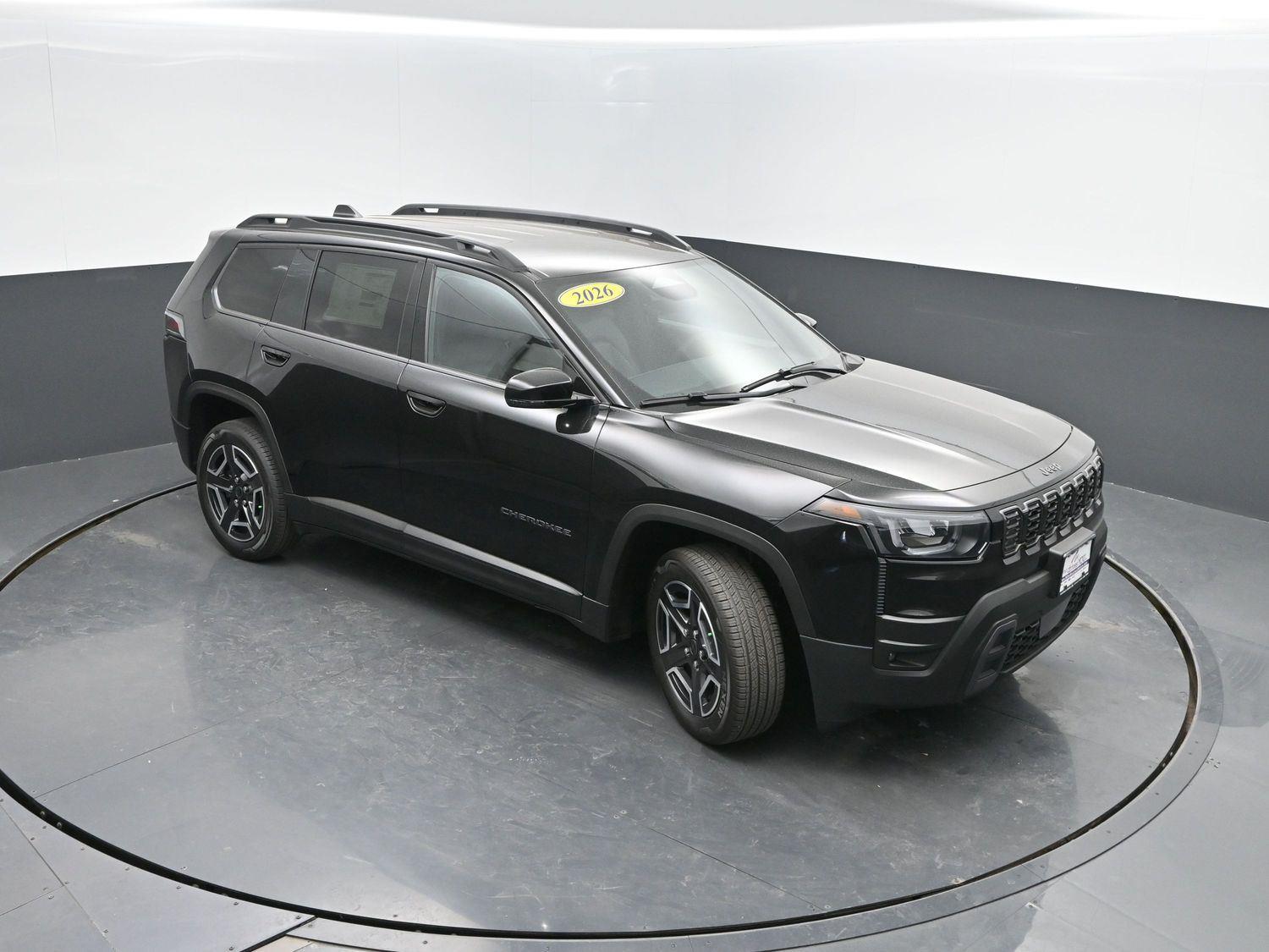 New 2026 Diamond Black Crystal Pearlcoat Jeep Limited image 40