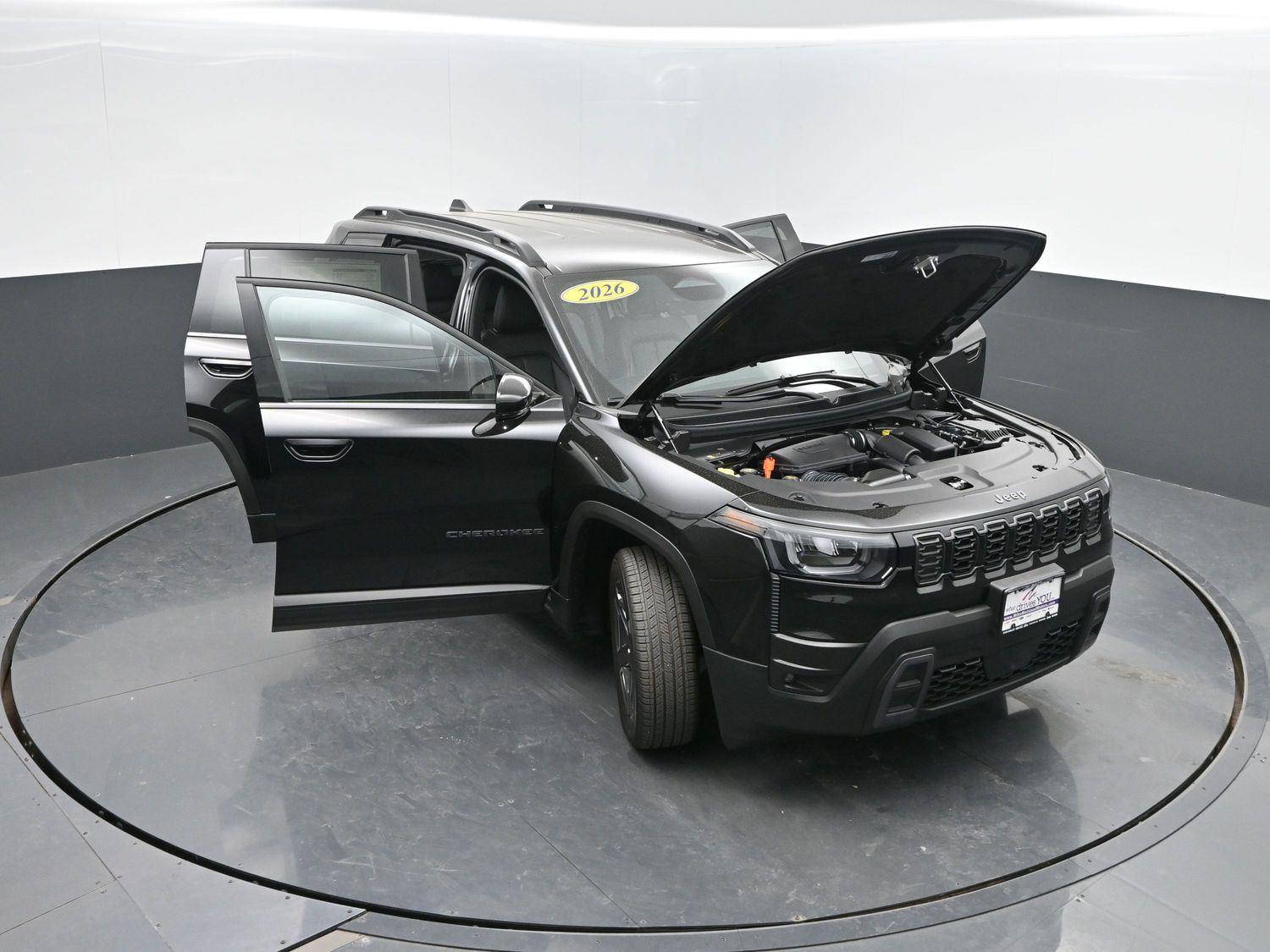 New 2026 Diamond Black Crystal Pearlcoat Jeep Limited image 46