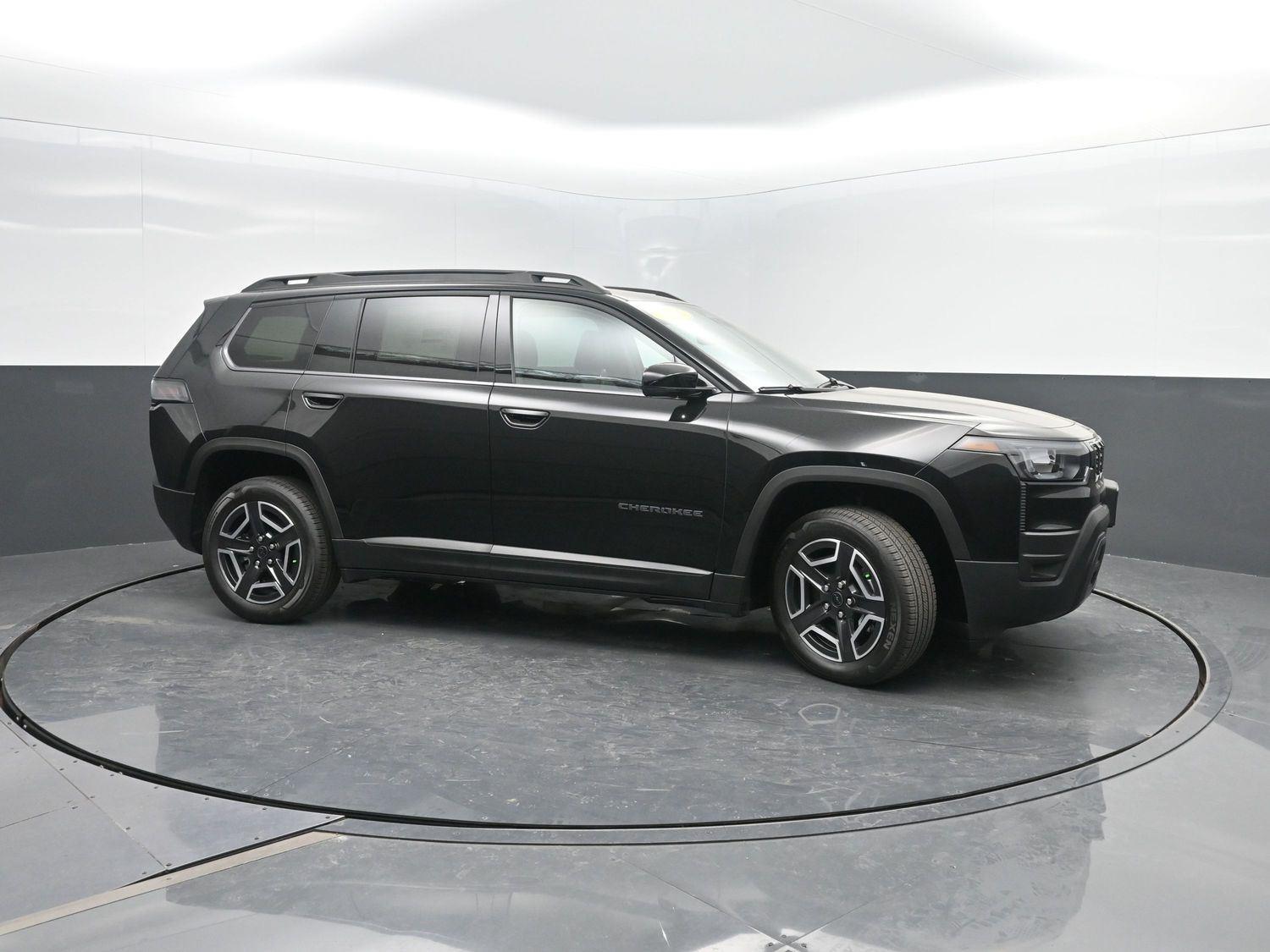 New 2026 Diamond Black Crystal Pearlcoat Jeep Limited image 3