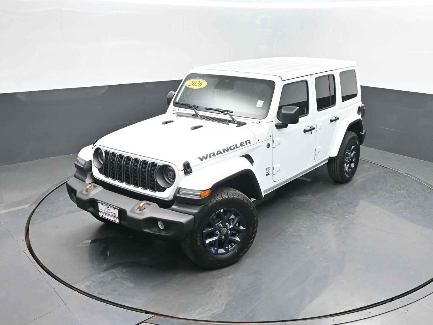 New 2026 Bright White Clearcoat Jeep 4-Door 85th Anniversary Edition image 33