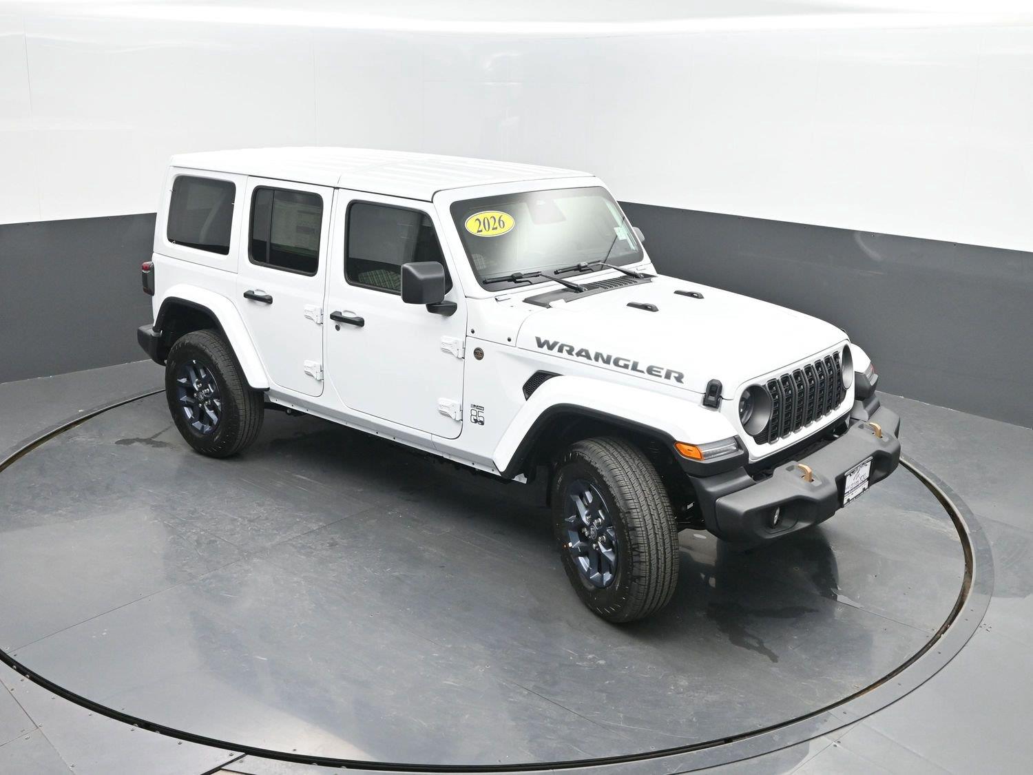 New 2026 Bright White Clearcoat Jeep 4-Door 85th Anniversary Edition image 36