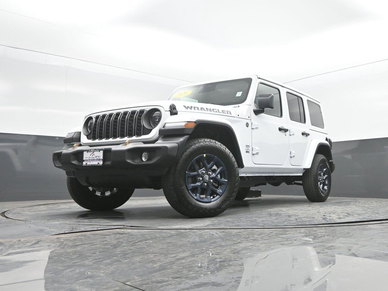 New 2026 Bright White Clearcoat Jeep 4-Door 85th Anniversary Edition image 40