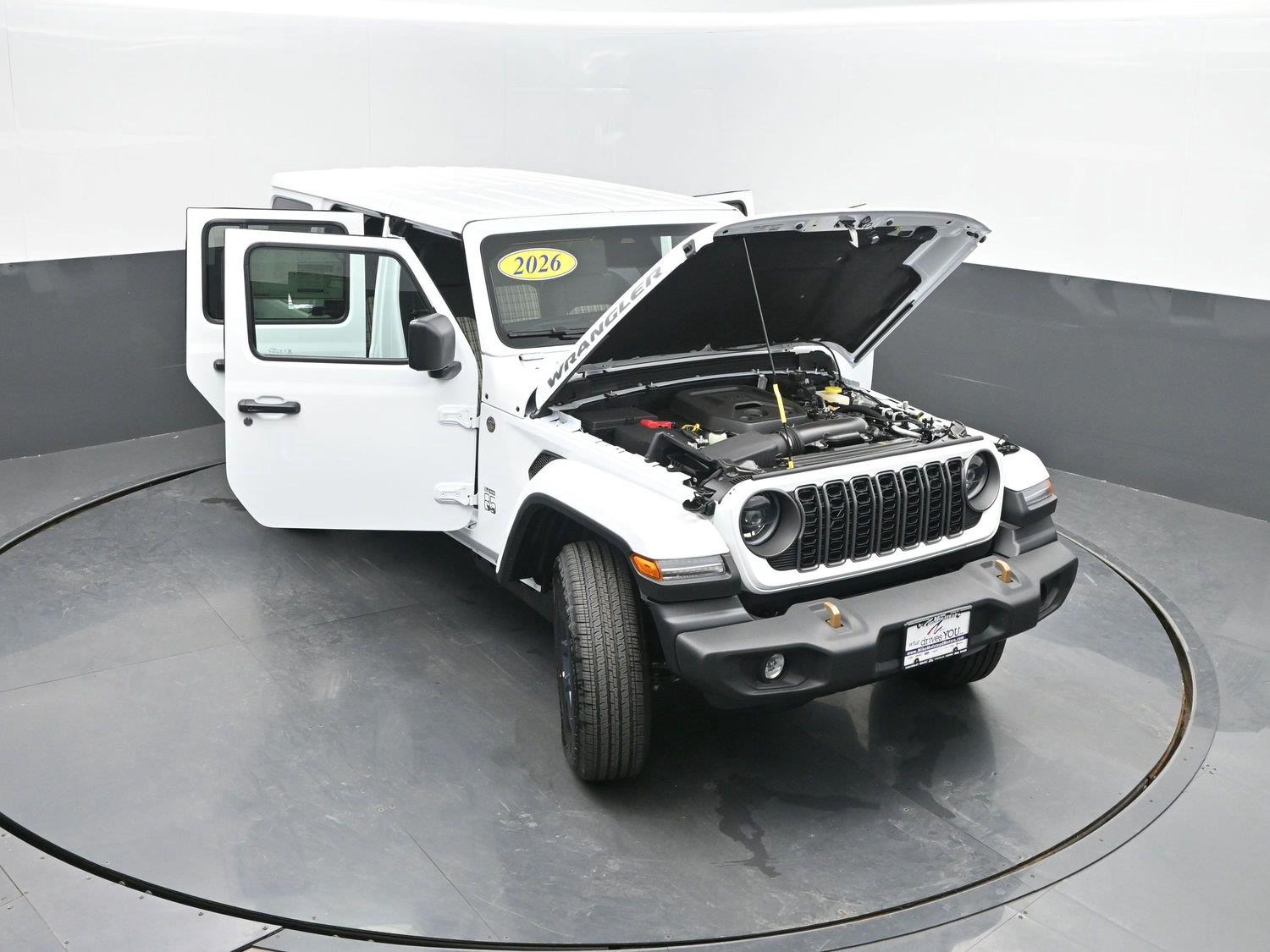 New 2026 Bright White Clearcoat Jeep 4-Door 85th Anniversary Edition image 41