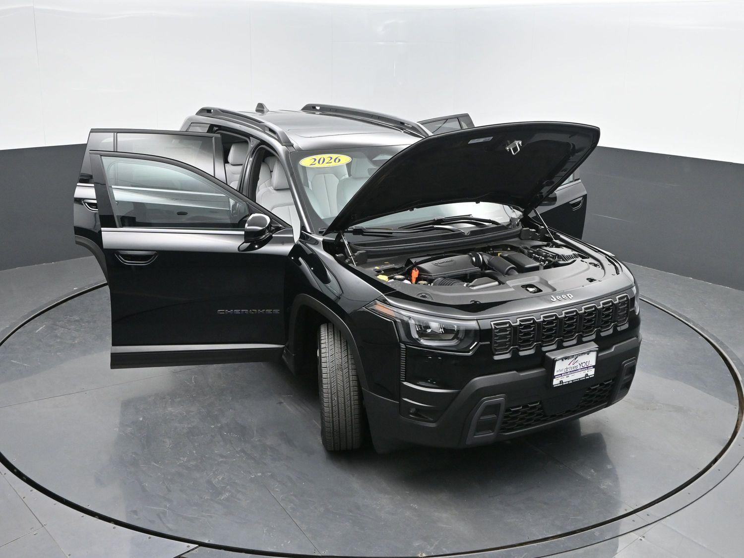 New 2026 Diamond Black Crystal Pearlcoat Jeep Limited image 47