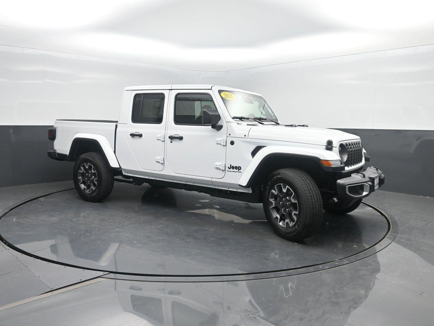 New 2026 Bright White Clearcoat Jeep Sahara image 4