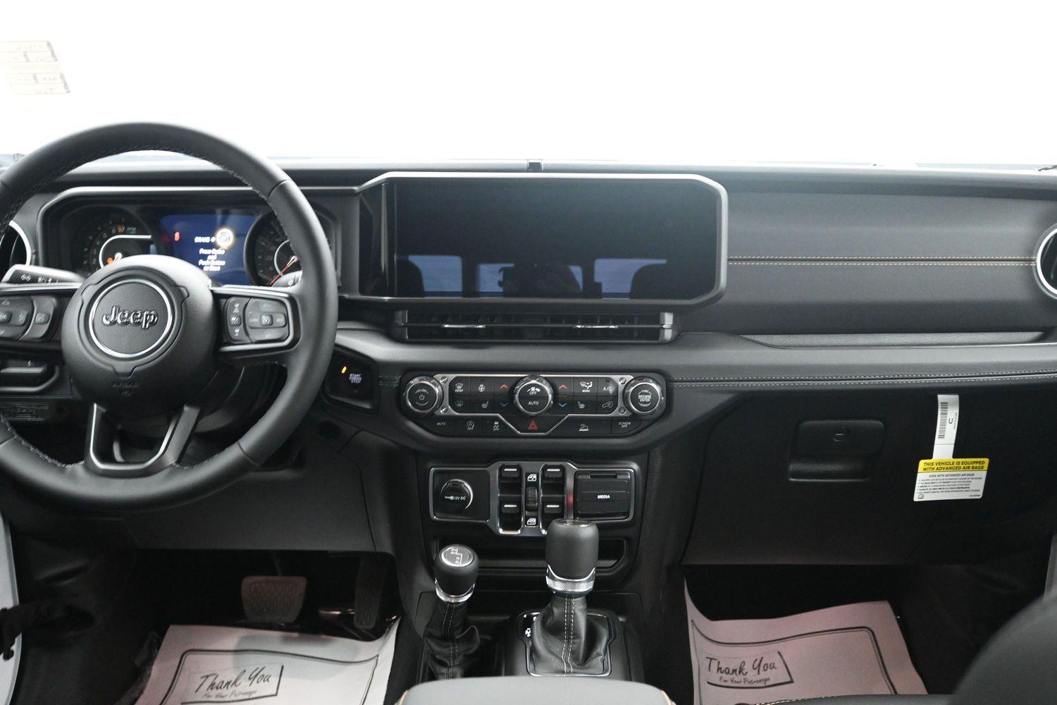 New 2026 Bright White Clearcoat Jeep Sahara image 14