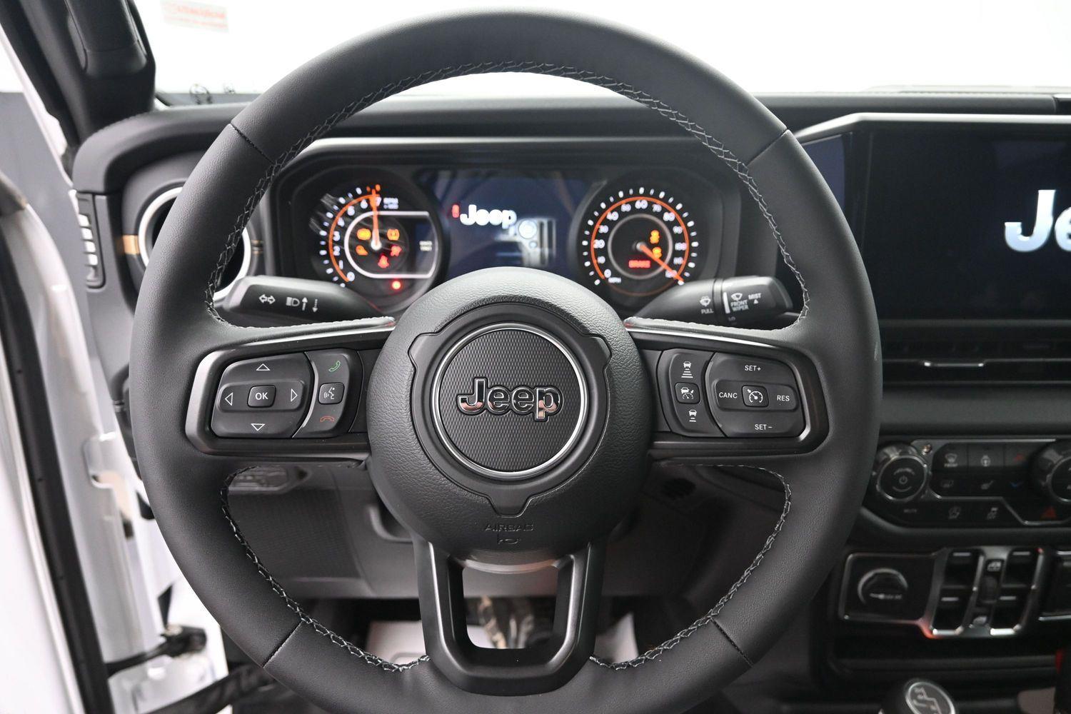 New 2026 Bright White Clearcoat Jeep Sahara image 21