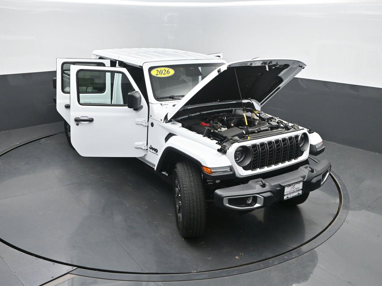 New 2026 Bright White Clearcoat Jeep Sahara image 44