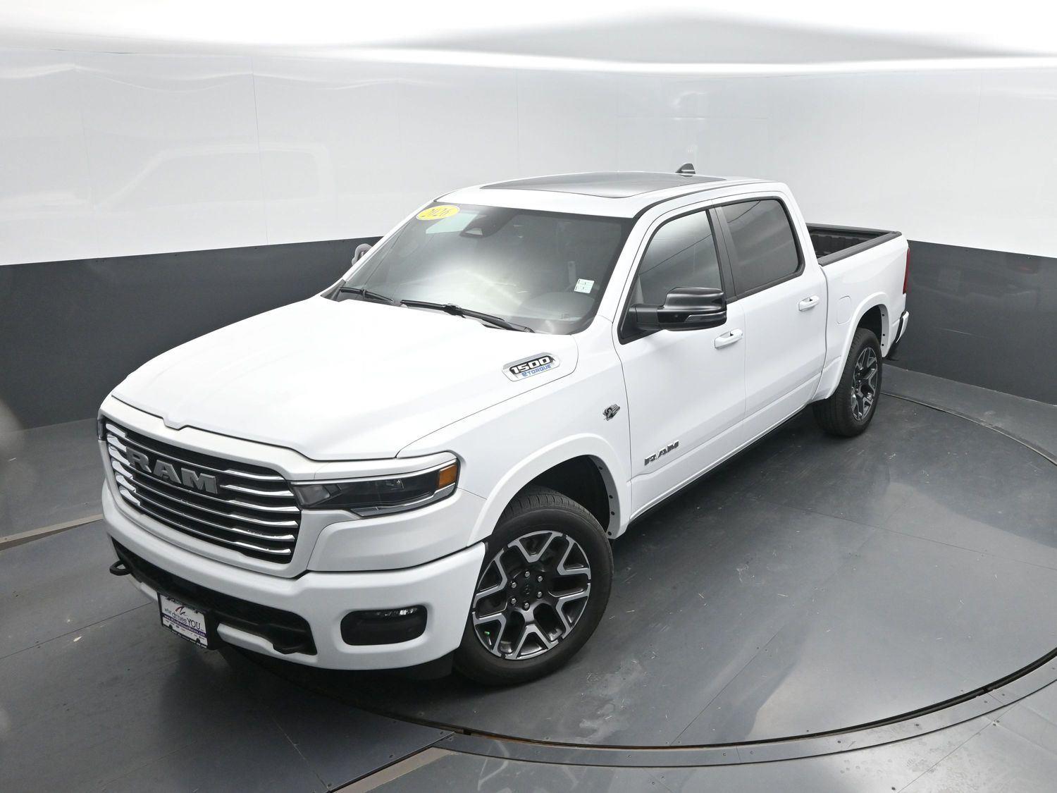 New 2026 Bright White Clearcoat Ram Laramie image 41