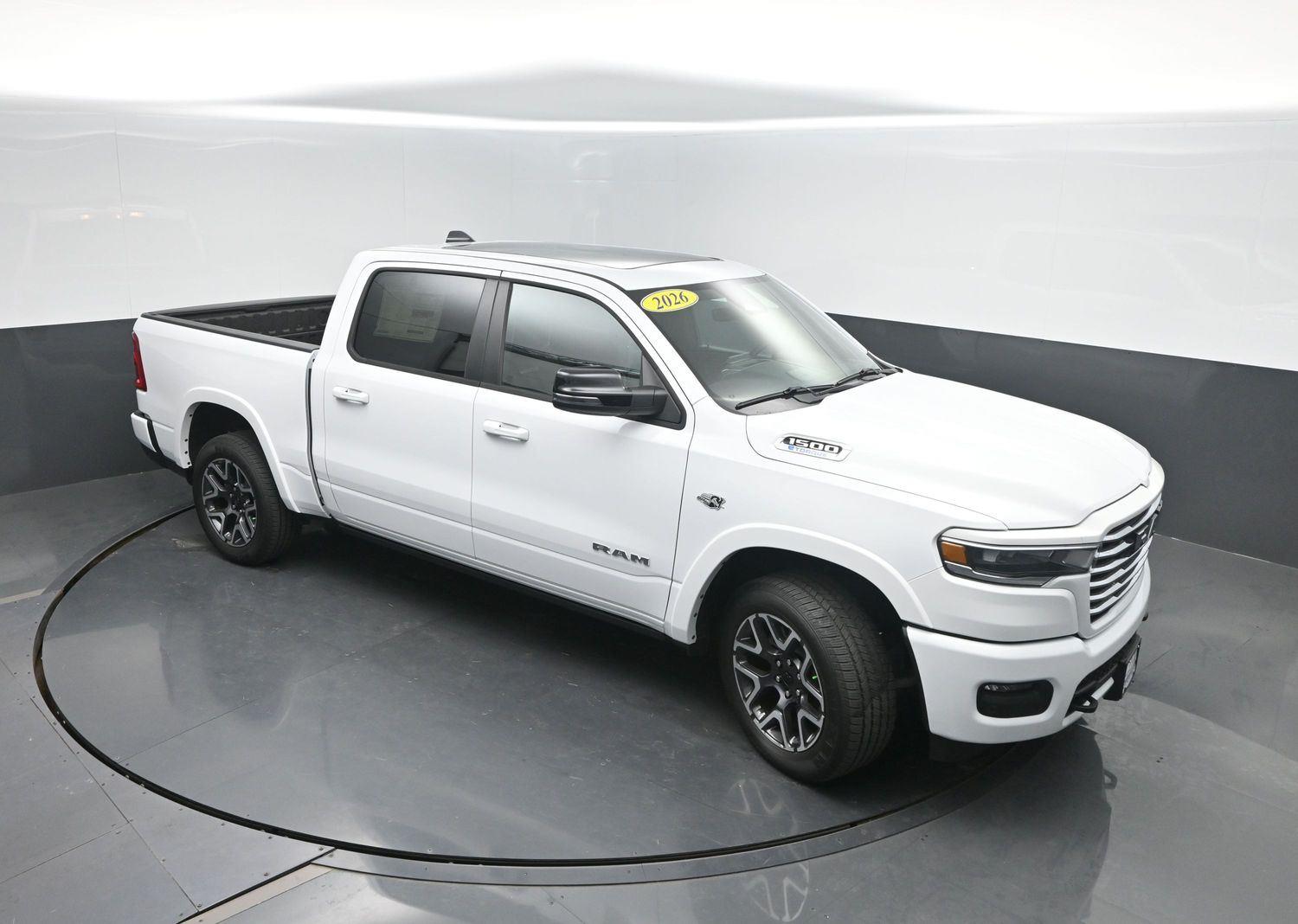 New 2026 Bright White Clearcoat Ram Laramie image 44