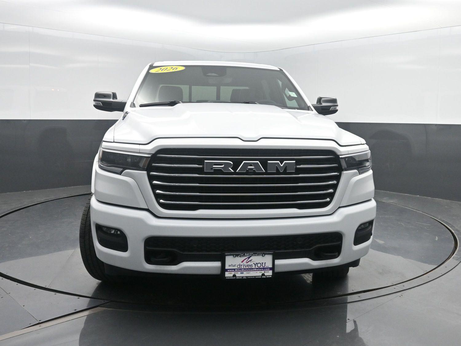 New 2026 Bright White Clearcoat Ram Laramie image 47
