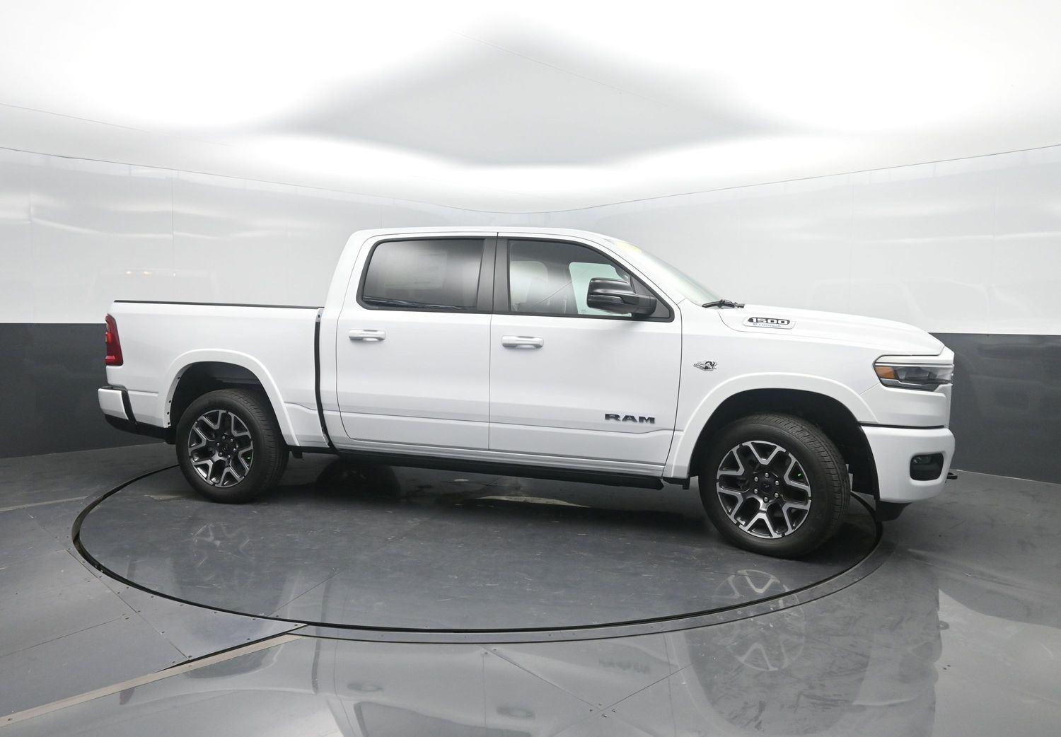 New 2026 Bright White Clearcoat Ram Laramie image 3