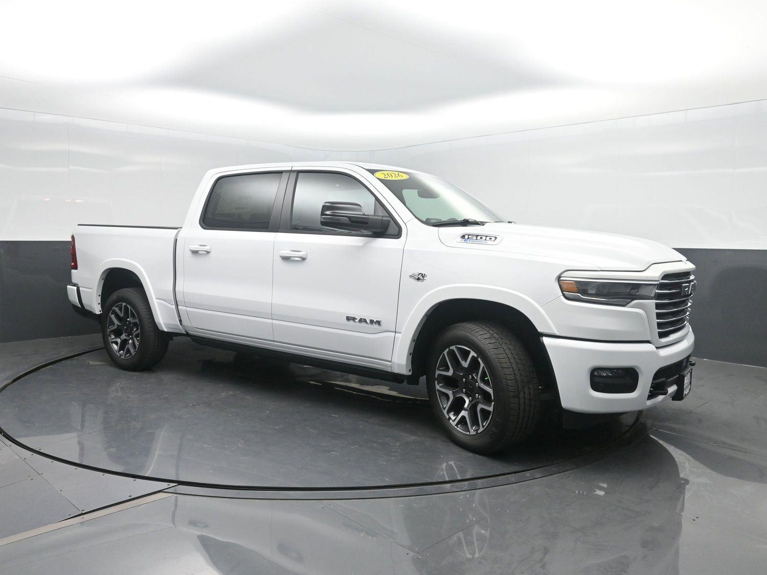 New 2026 Bright White Clearcoat Ram Laramie image 4