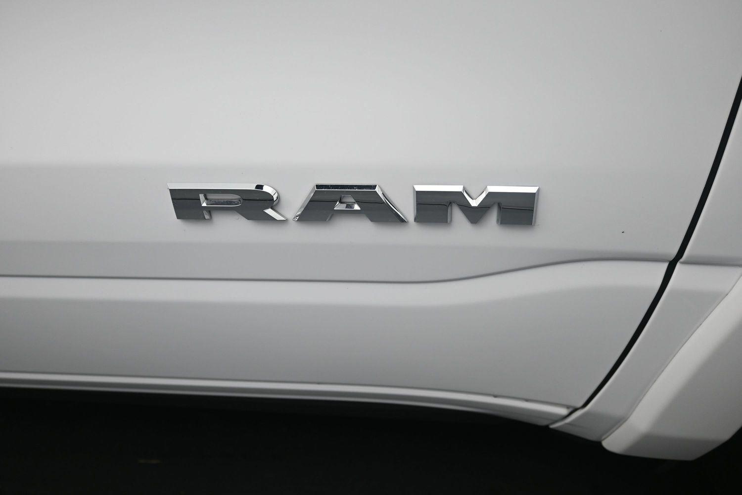 New 2026 Bright White Clearcoat Ram Laramie image 8