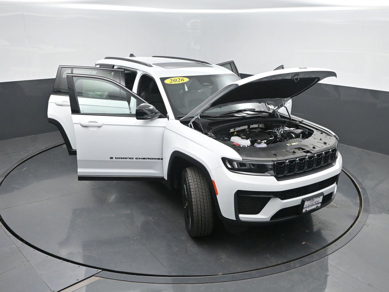 New 2026 Bright White Clearcoat Jeep Laredo Altitude image 44