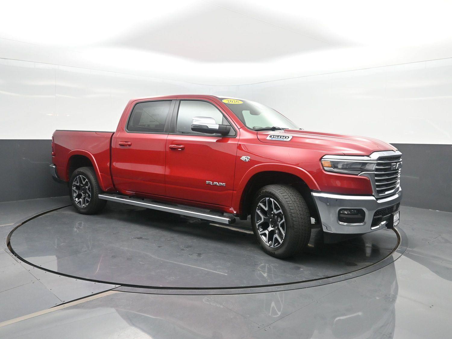 New 2026 Molten Red Pearlcoat Ram Laramie image 4