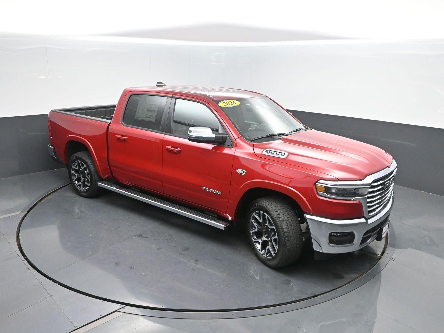 New 2026 Molten Red Pearlcoat Ram Laramie image 45
