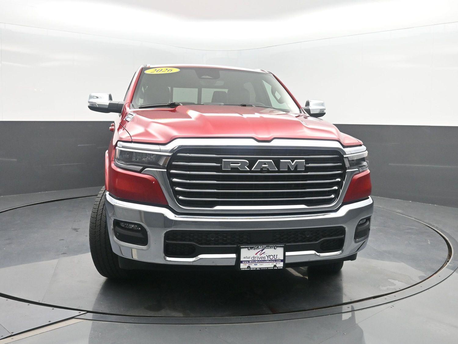 New 2026 Molten Red Pearlcoat Ram Laramie image 48