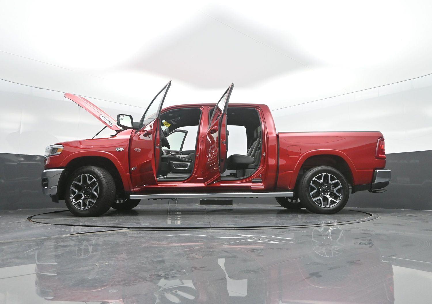 New 2026 Molten Red Pearlcoat Ram Laramie image 56
