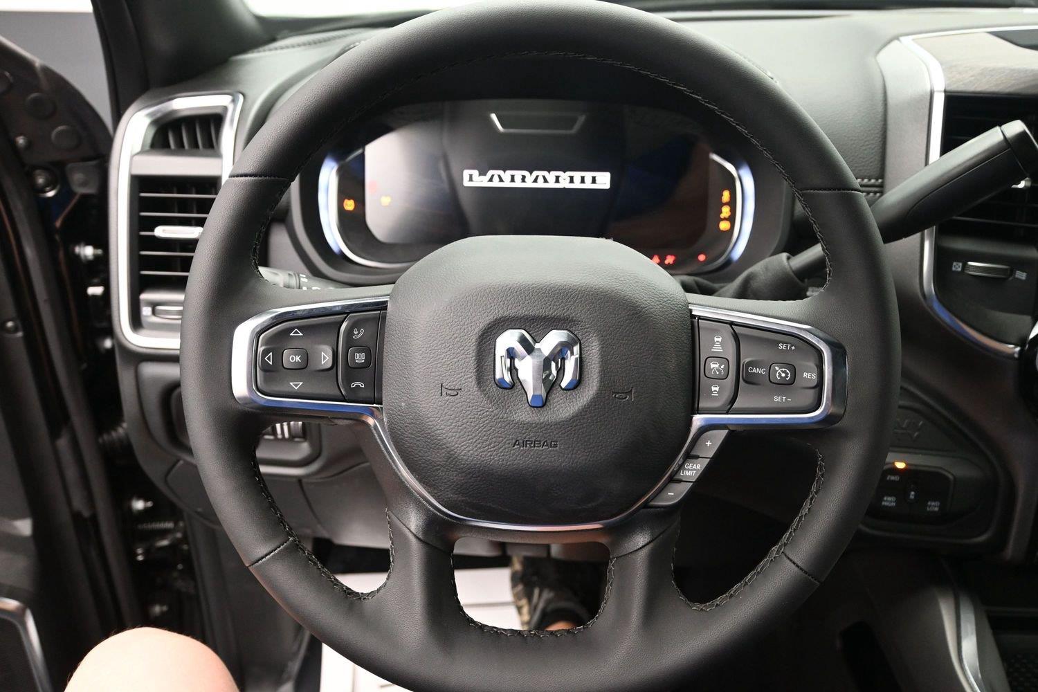 New 2026 Diamond Black Crystal Pearlcoat Ram Laramie image 26