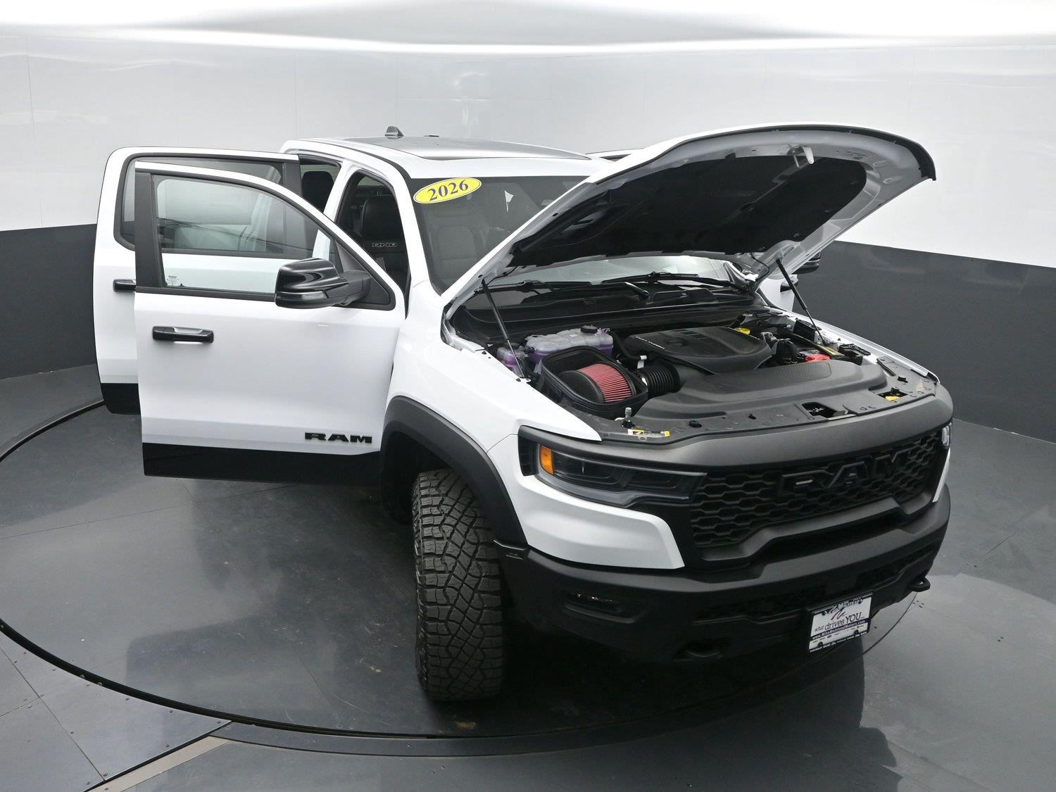 New 2026 Bright White Clearcoat Ram RHO image 50