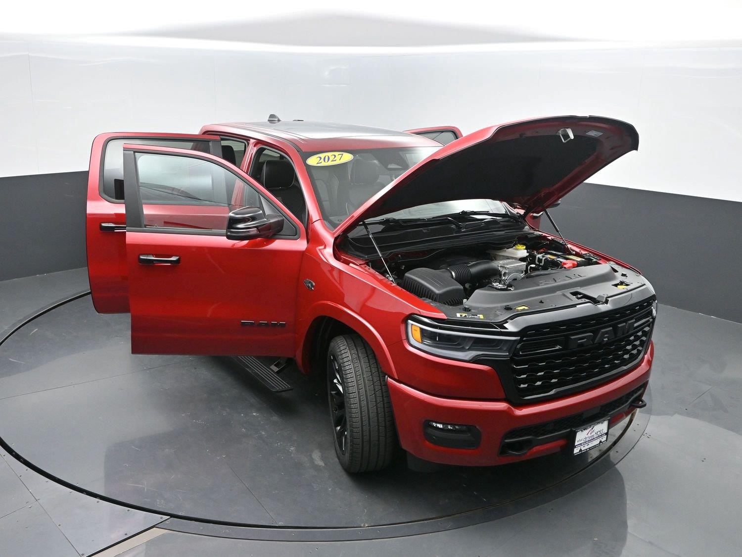 New 2027 Molten Red Pearlcoat Ram Limited image 51