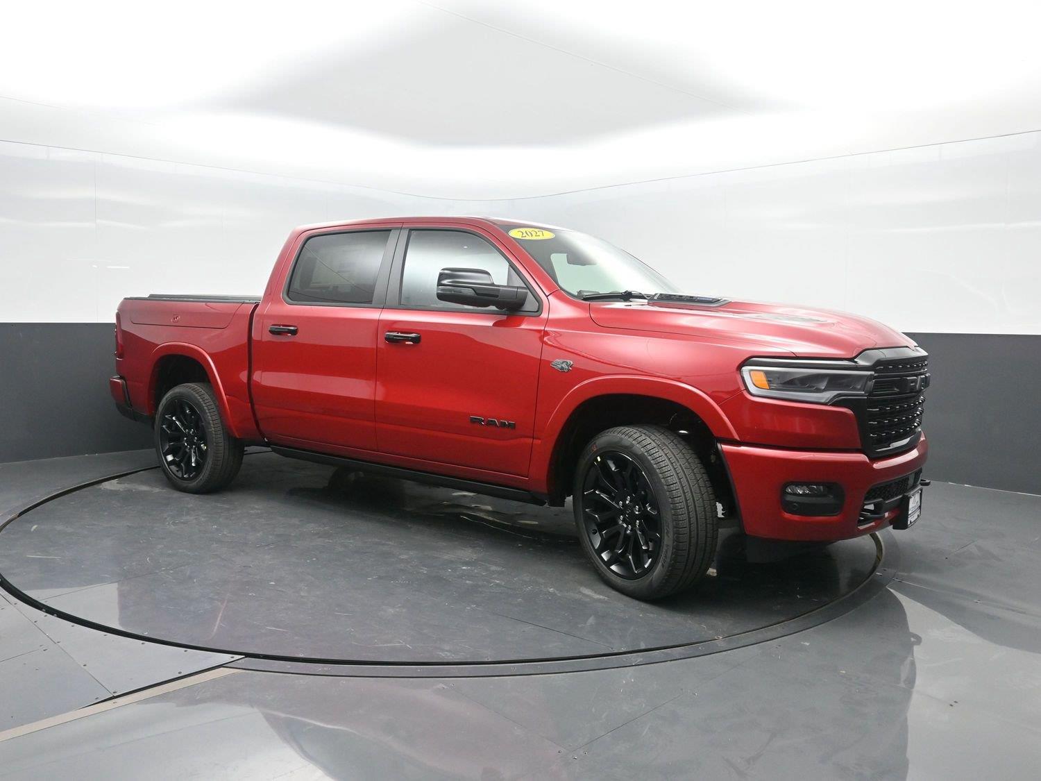 New 2027 Molten Red Pearlcoat Ram Limited image 5