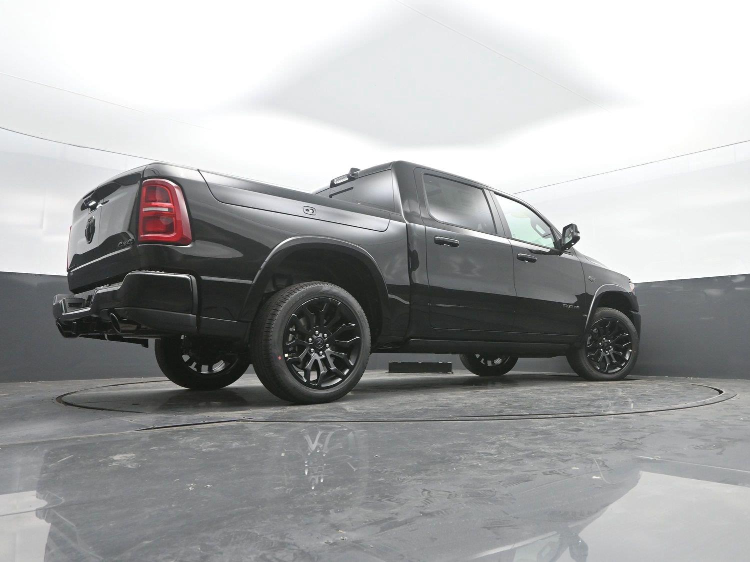 New 2027 Diamond Black Crystal Pearlcoat Ram Limited image 41