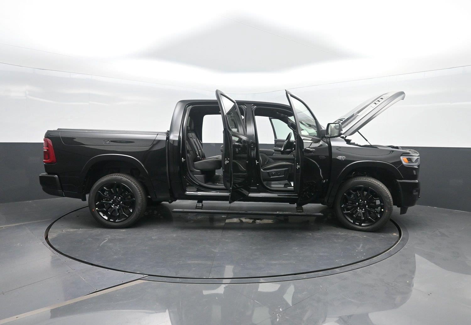 New 2027 Diamond Black Crystal Pearlcoat Ram Limited image 54