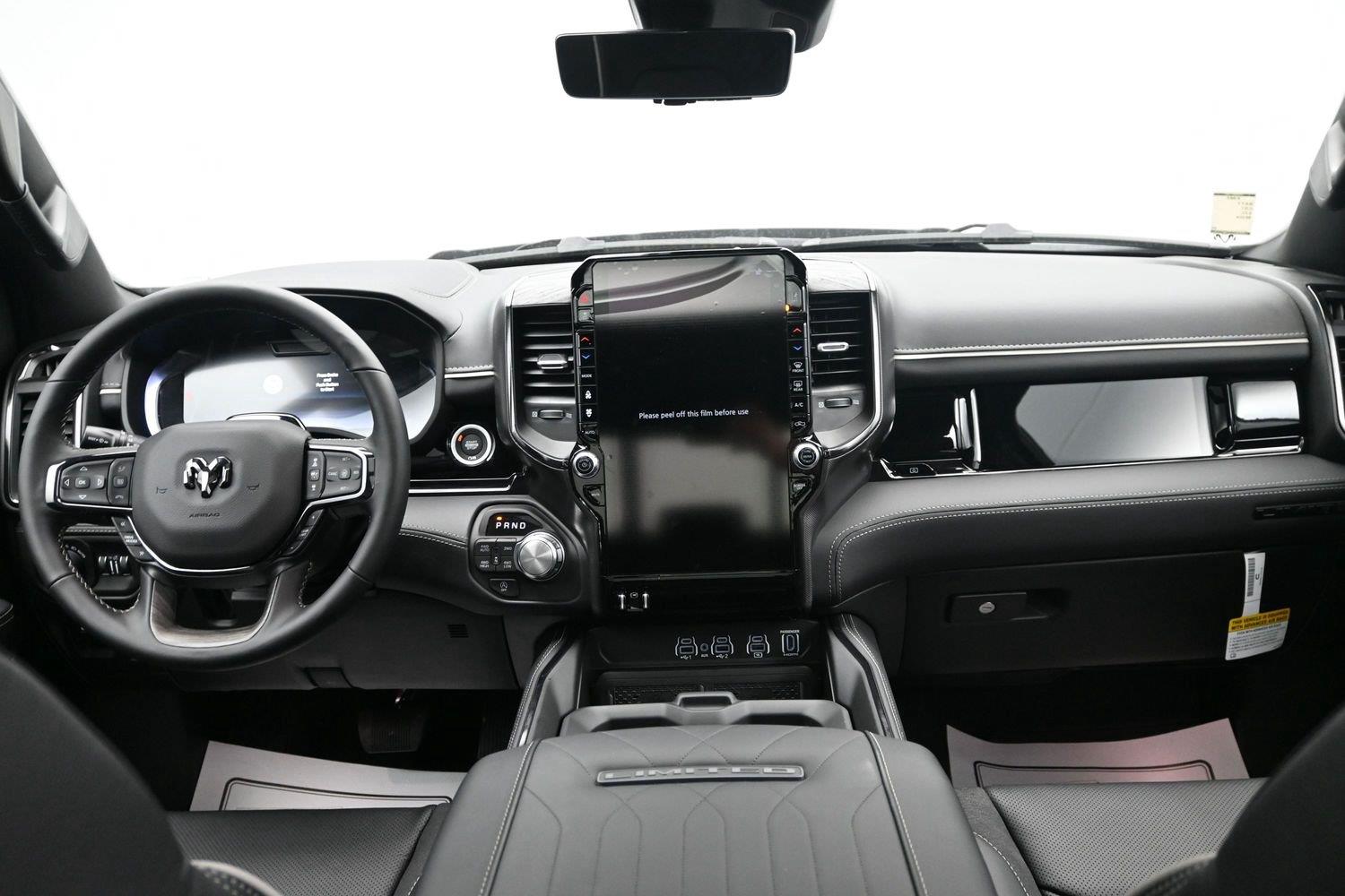 New 2027 Diamond Black Crystal Pearlcoat Ram Limited image 14