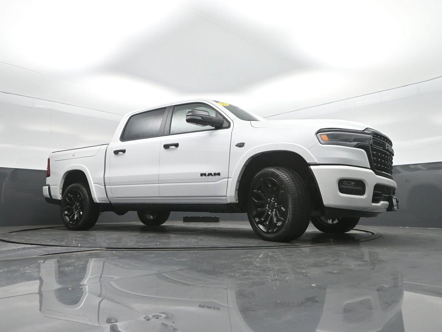 New 2027 Ivory White Tri-Coat Pearlcoat Ram Limited image 42