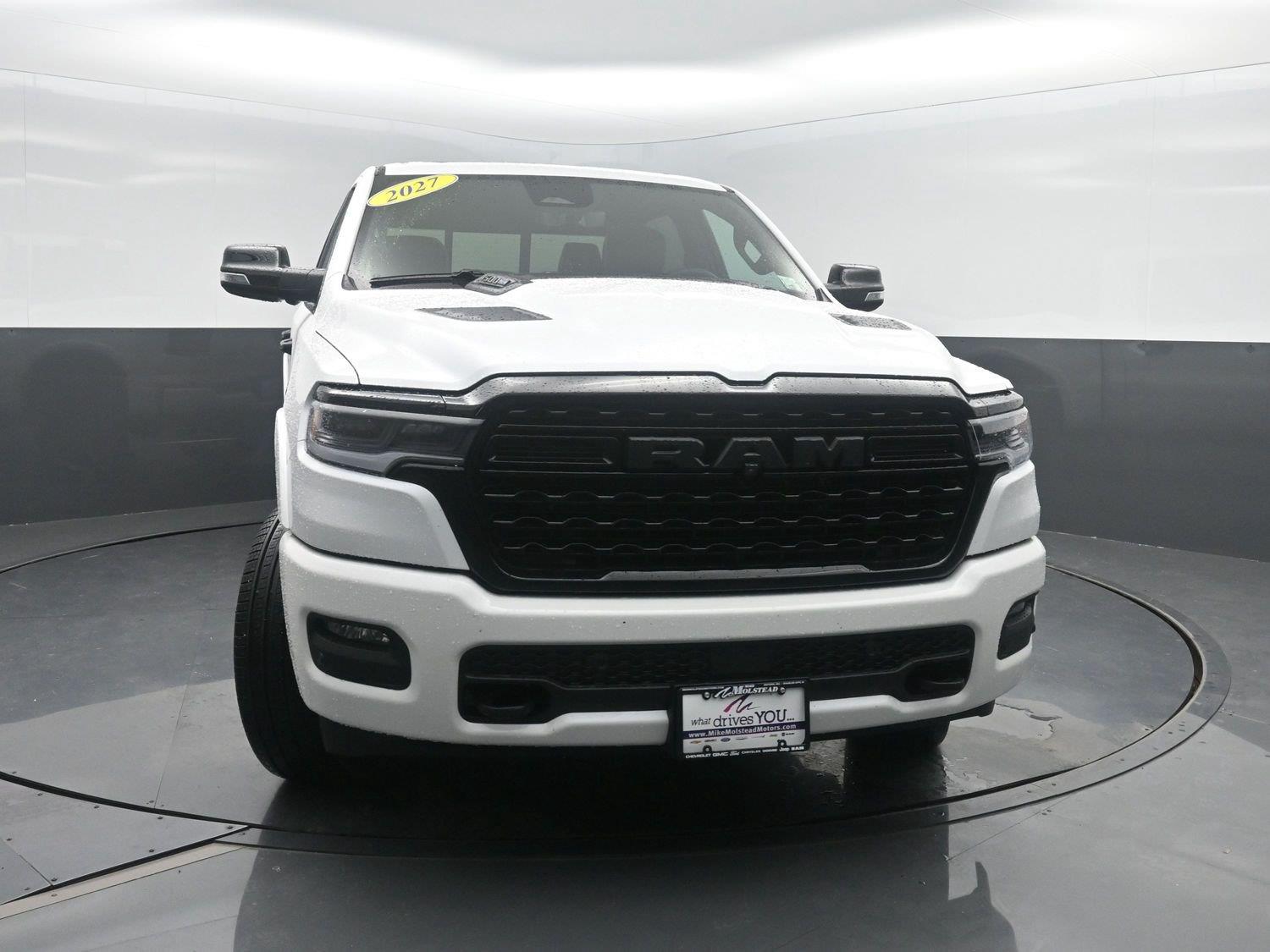 New 2027 Ivory White Tri-Coat Pearlcoat Ram Limited image 49