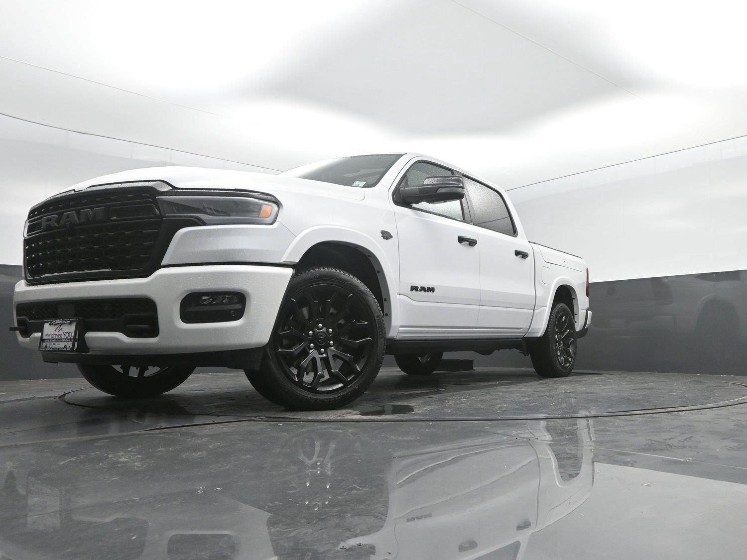 New 2027 Ivory White Tri-Coat Pearlcoat Ram Limited image 51