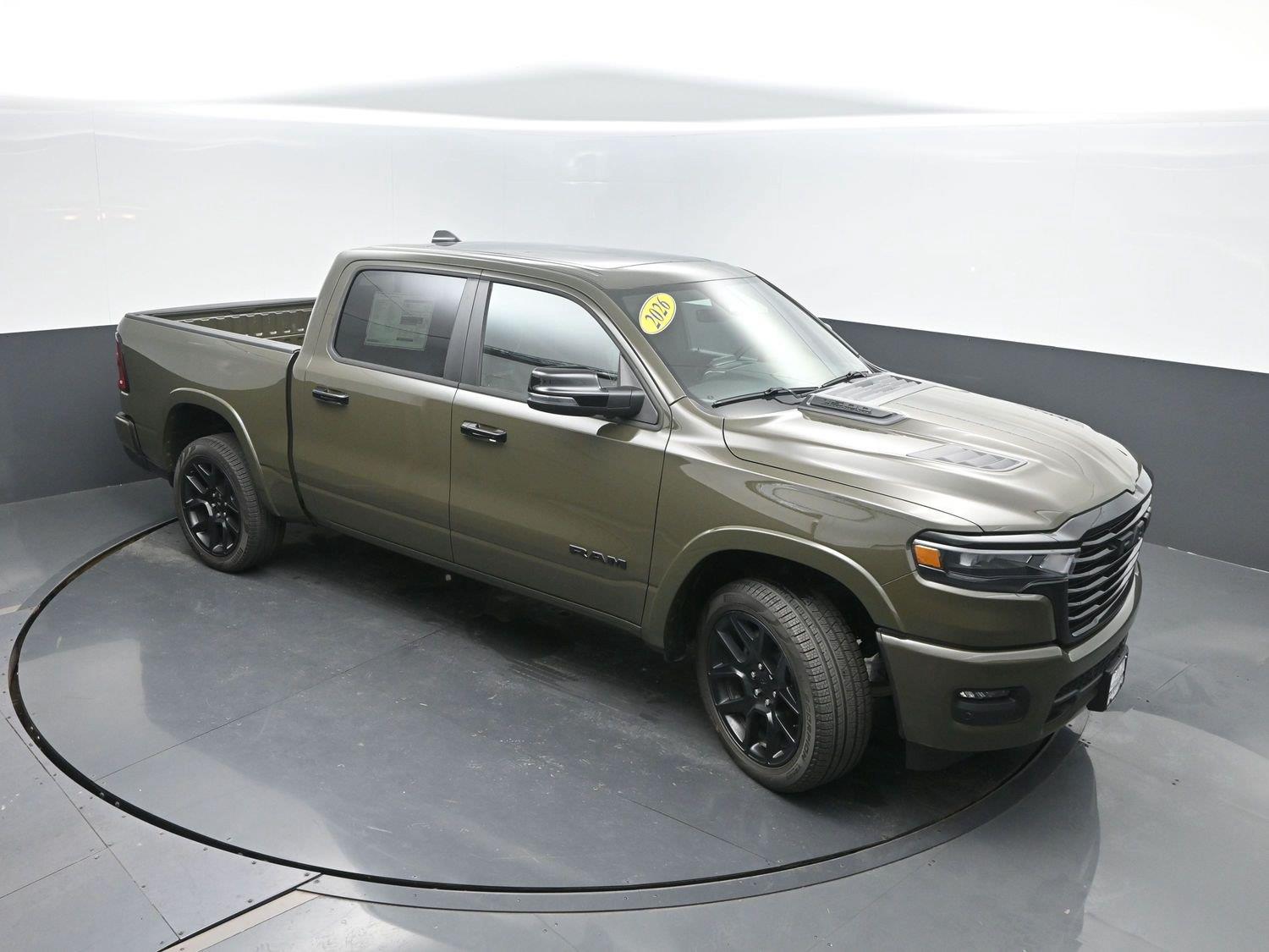New 2026 Serrano Green Metallic Ram Laramie image 44