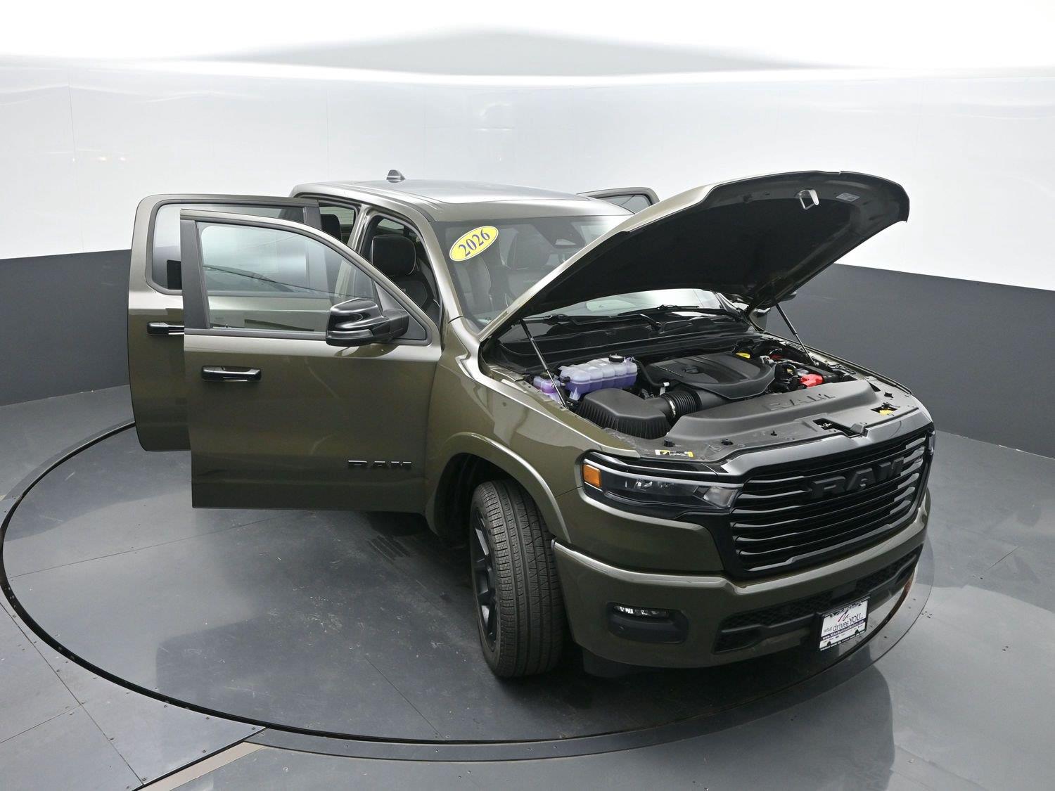 New 2026 Serrano Green Metallic Ram Laramie image 50