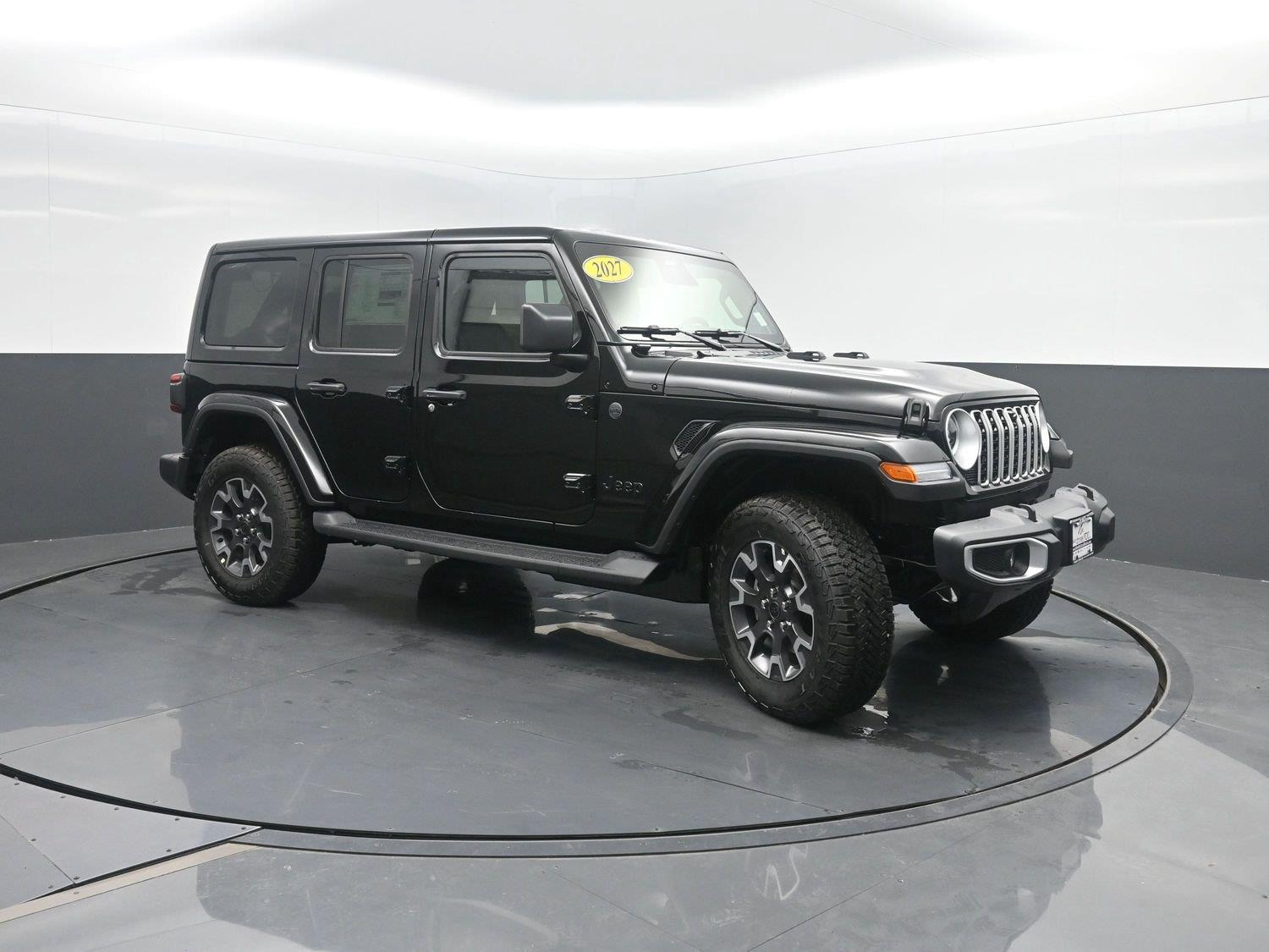 New 2027 Black Clearcoat Jeep Sahara image 4