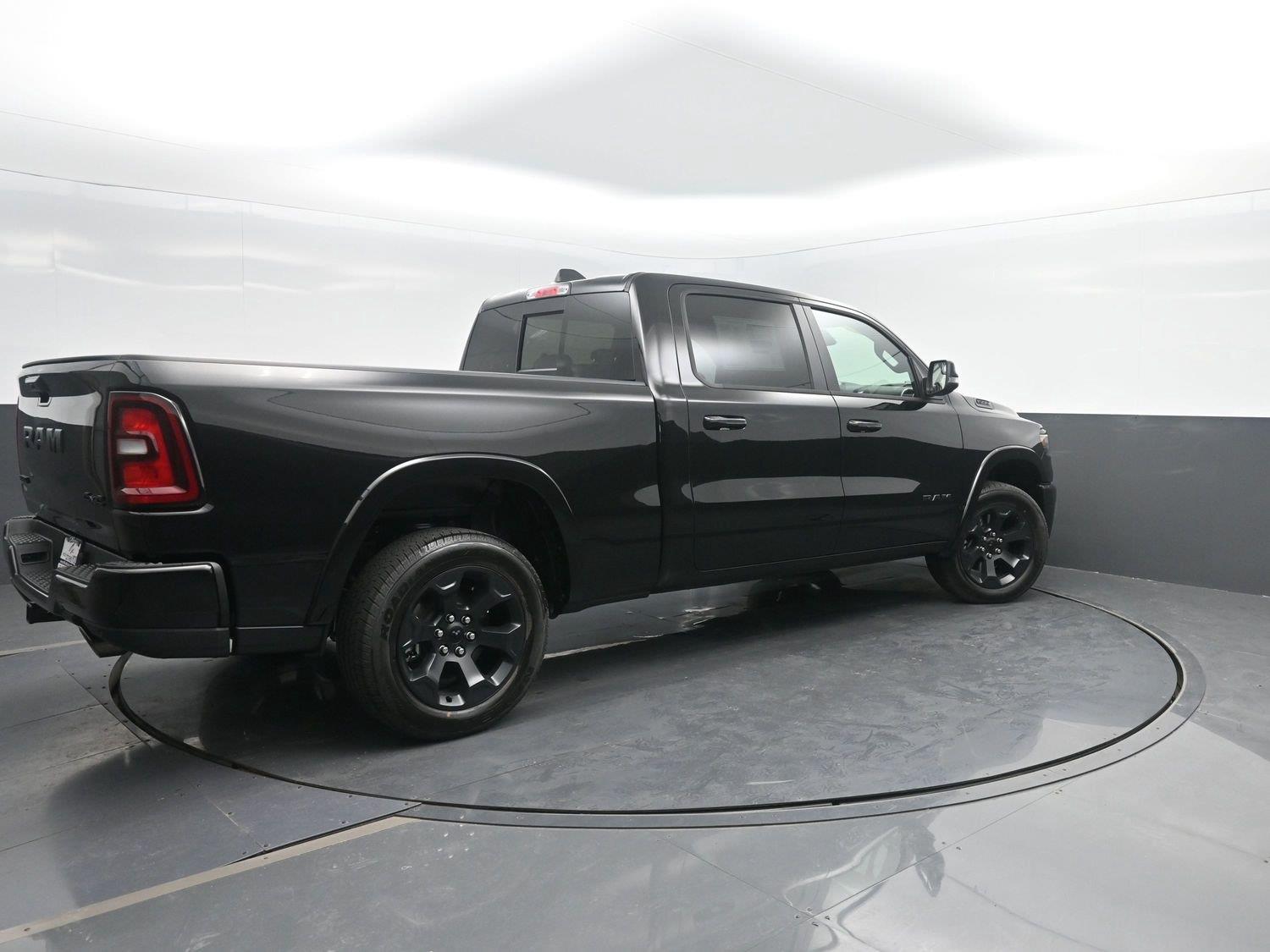 New 2027 Diamond Black Crystal Pearlcoat Ram Big Horn image 2