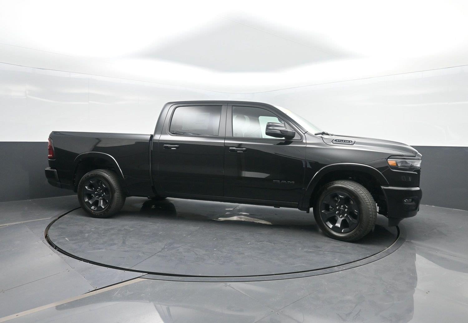 New 2027 Diamond Black Crystal Pearlcoat Ram Big Horn image 3