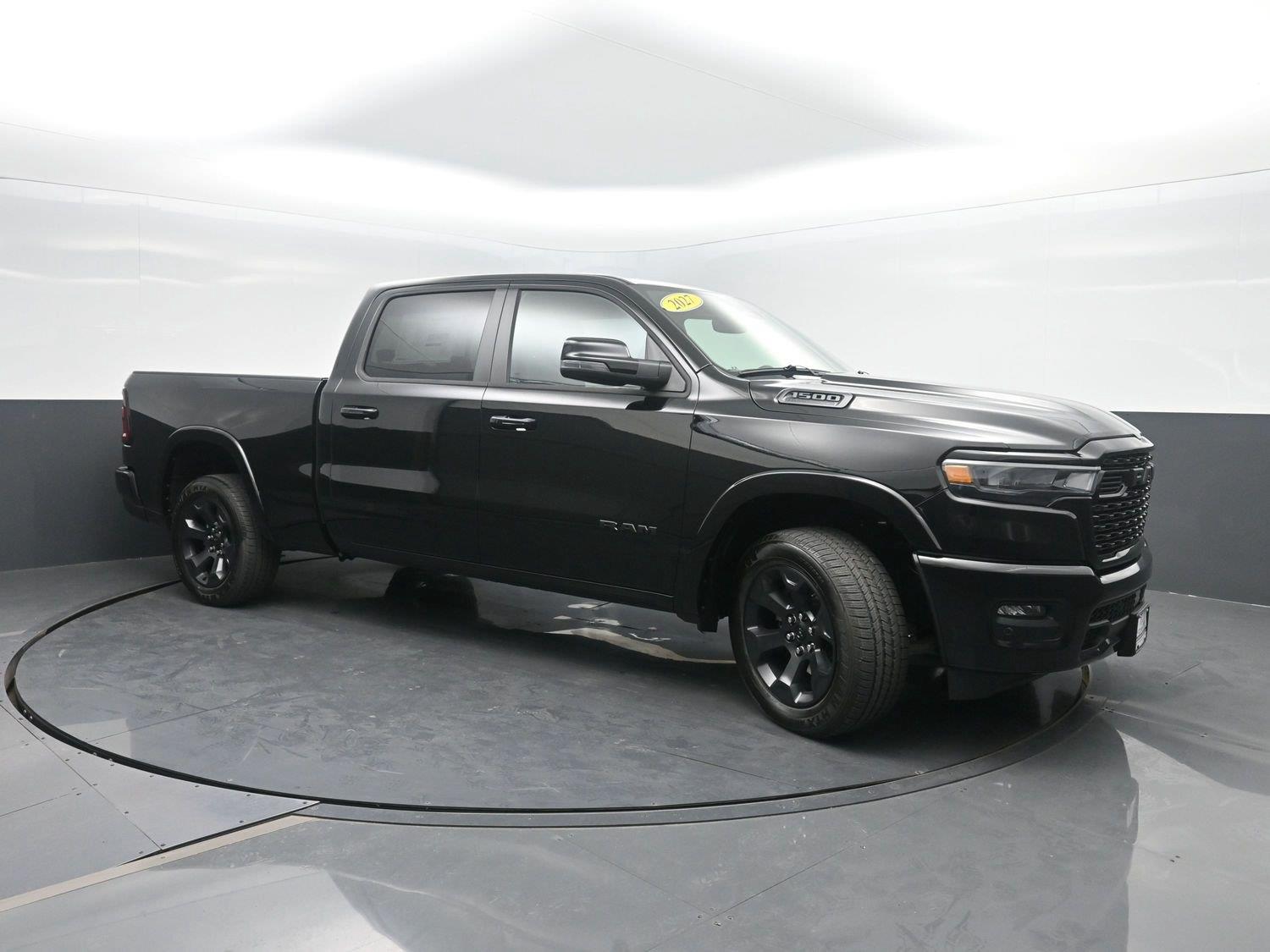 New 2027 Diamond Black Crystal Pearlcoat Ram Big Horn image 4