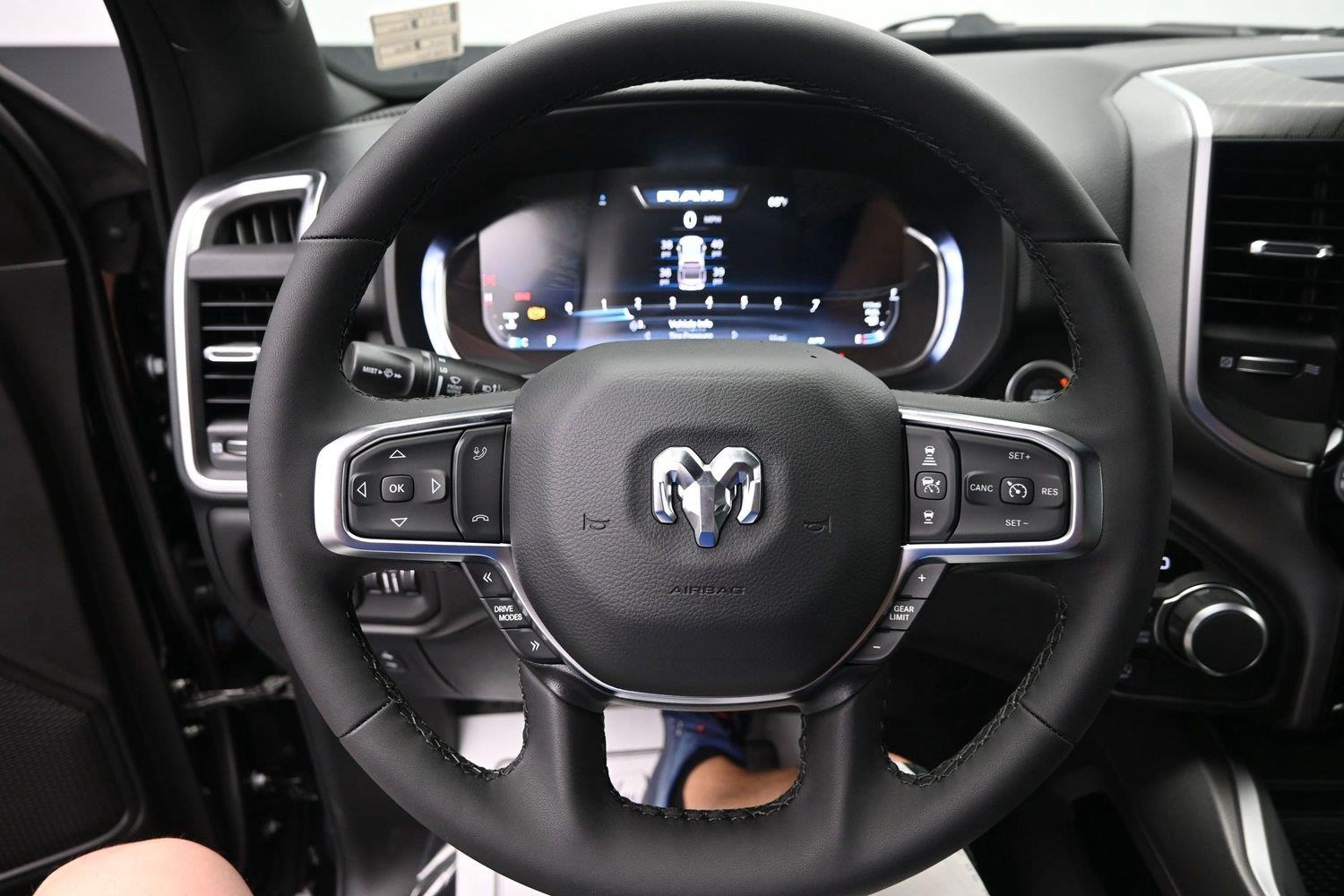 New 2027 Diamond Black Crystal Pearlcoat Ram Big Horn image 21