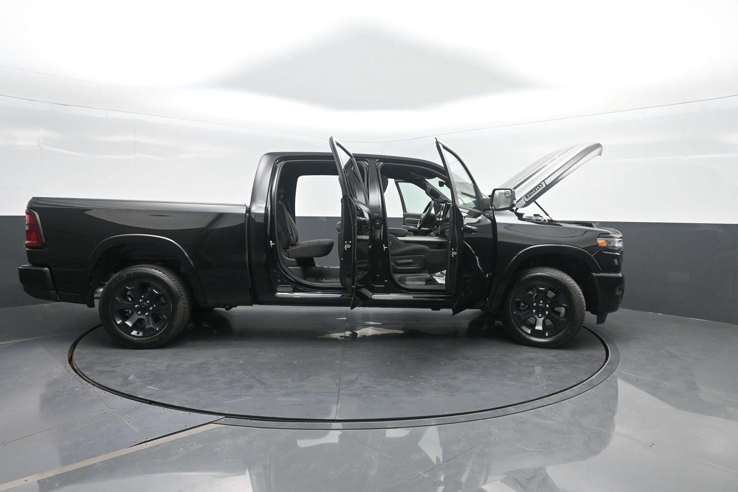New 2027 Diamond Black Crystal Pearlcoat Ram Big Horn image 48