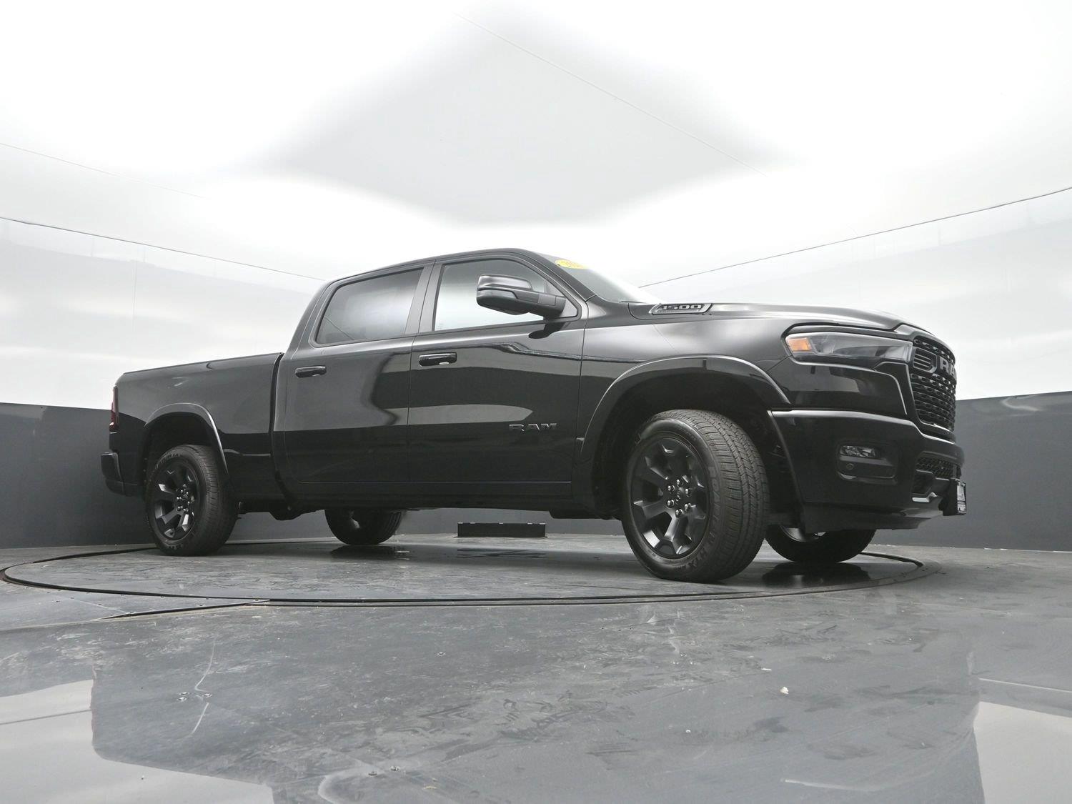 New 2027 Diamond Black Crystal Pearlcoat Ram Big Horn image 36