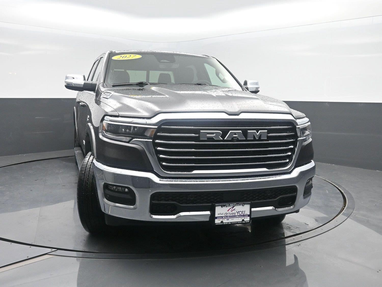 New 2027 Granite Crystal Metallic Clearcoat Ram Laramie image 47