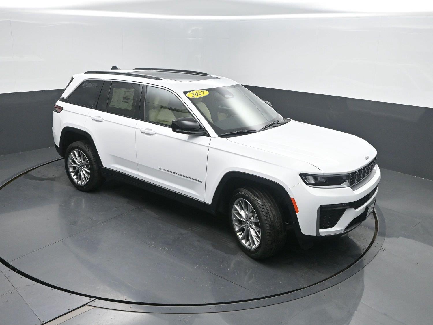New 2027 Bright White Clearcoat Jeep Limited image 40