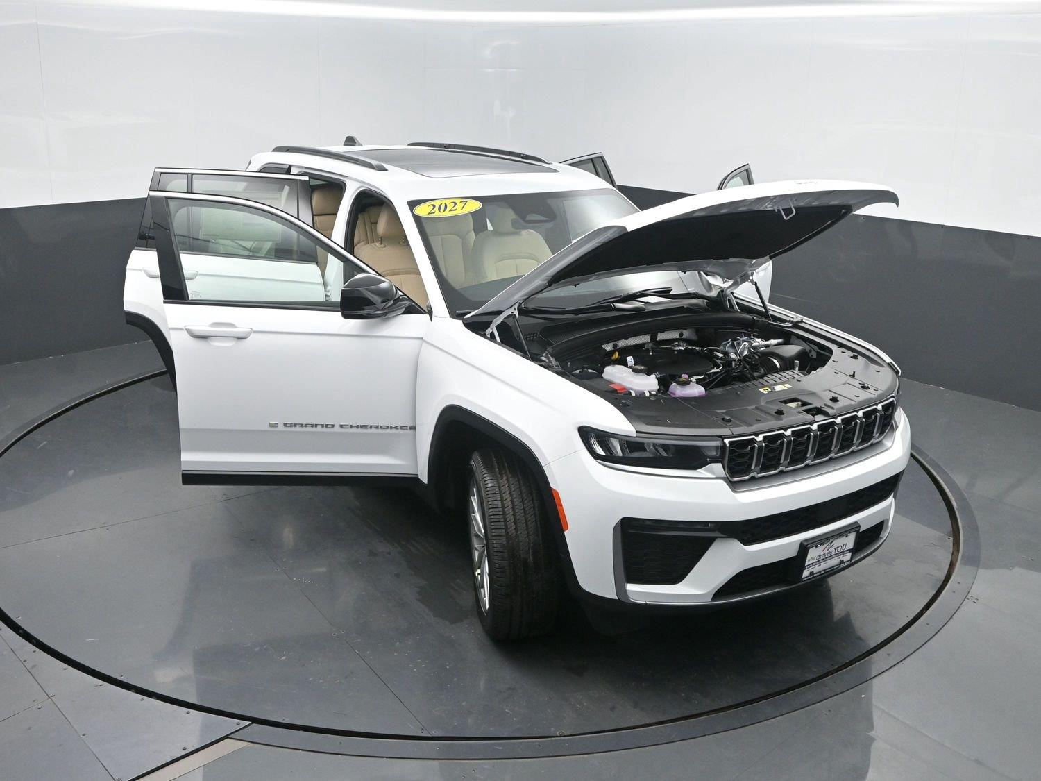 New 2027 Bright White Clearcoat Jeep Limited image 45