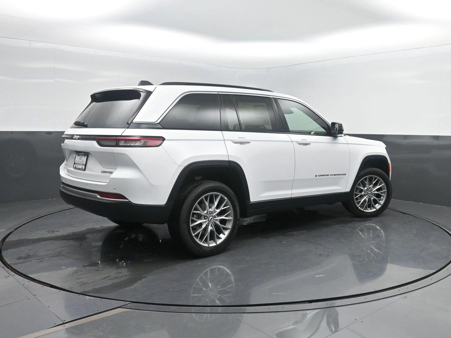 New 2027 Bright White Clearcoat Jeep Limited image 2