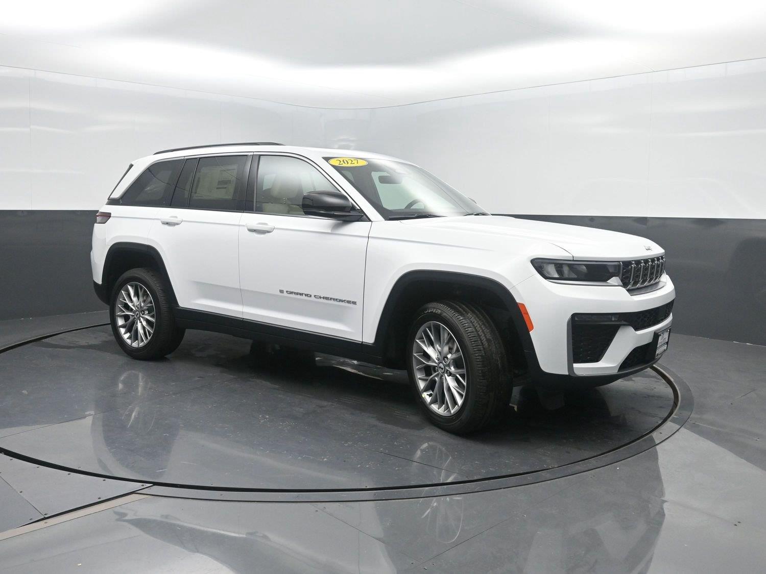 New 2027 Bright White Clearcoat Jeep Limited image 4